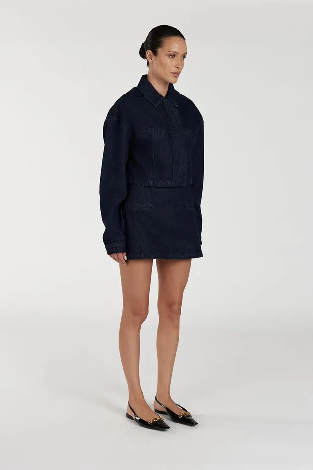 DISSH The Gift Shop ALBERTA INDIGO DENIM JACKET 8211 Women