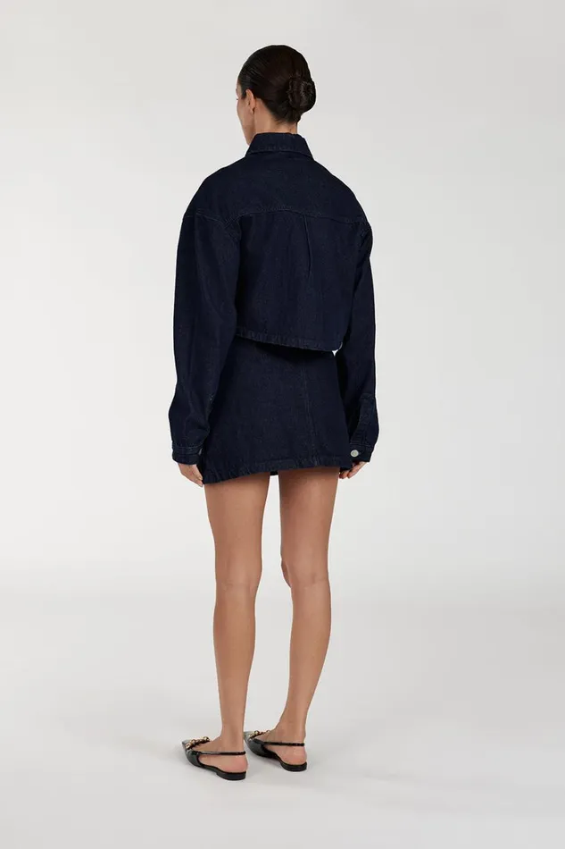 DISSH The Gift Shop ALBERTA INDIGO DENIM JACKET 8211 Women