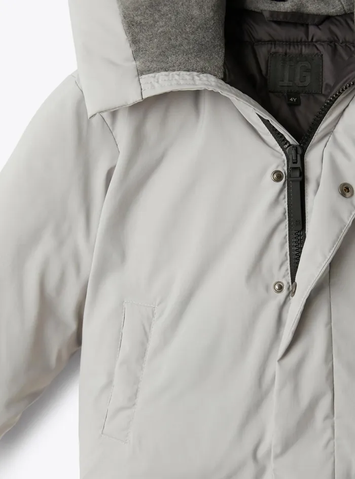 Downjackets Boy 216 Il Gufo Technical Nylon Down Jacket