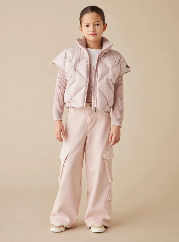 Downjackets Girl 216 Il Gufo Boxy Padded Vest