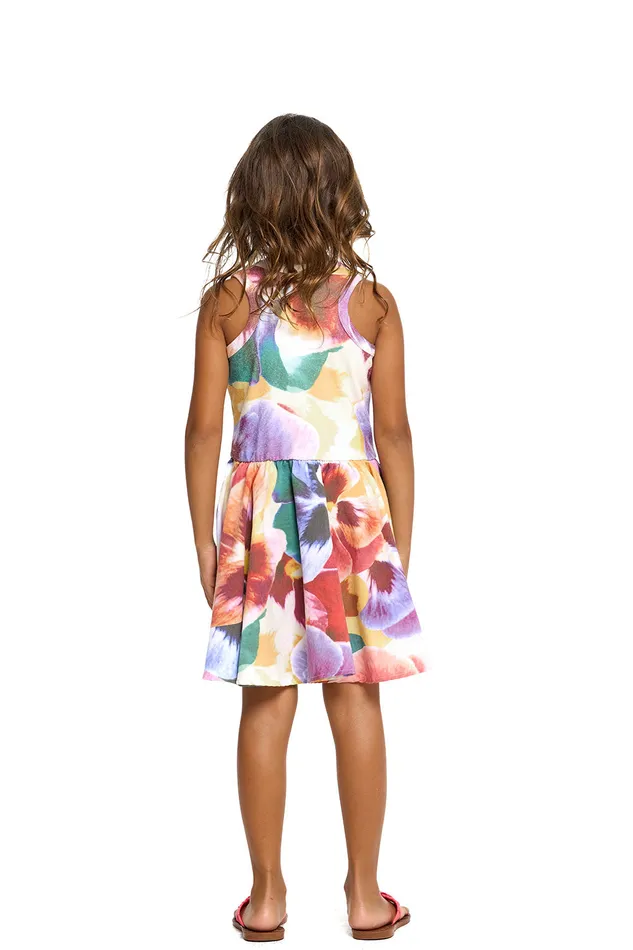 Dresses and Skirts Chaser Brand Girls Heirloom Wovens And Linen Rib Tank Twirl Dress Dresses and Skirts Chaser Brand Girls Heirloom Wovens And Linen Rib Tank Twirl Dress