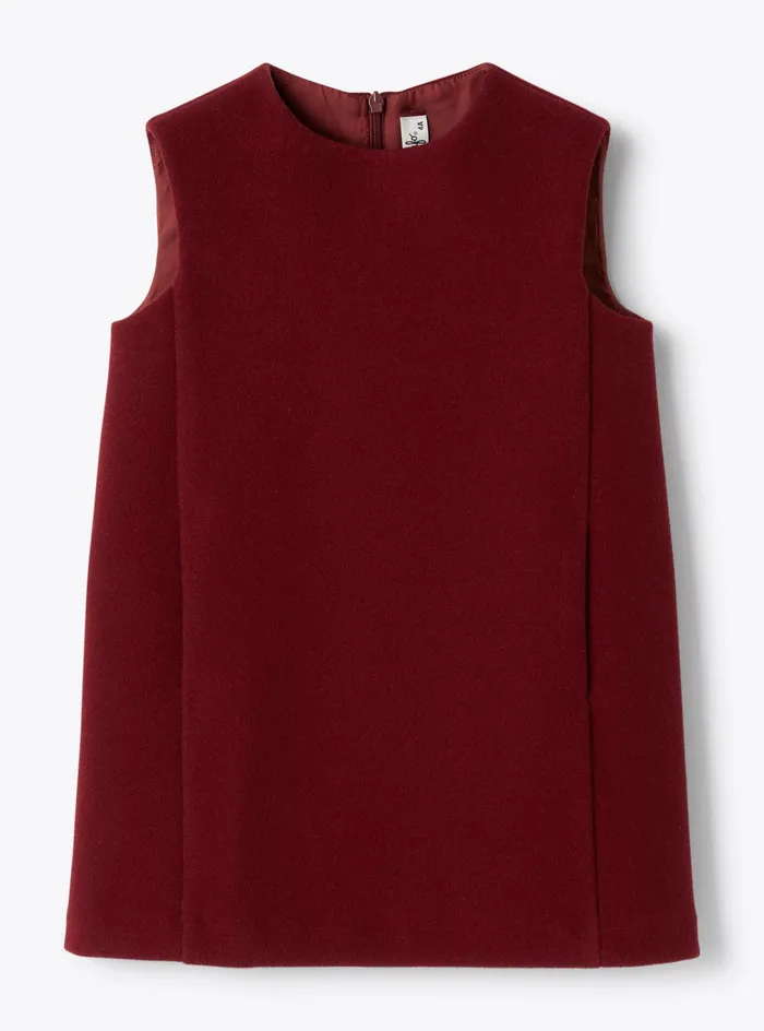 Dresses Girl 216 Il Gufo Technowool Pinafore Dress