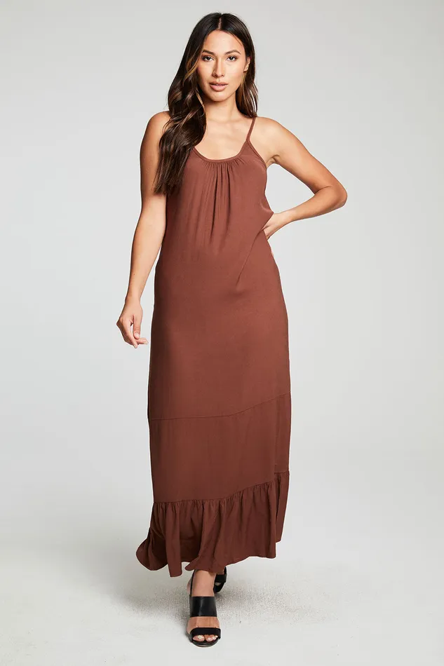Dresses Heirloom Wovens Tiered Low Back Maxi Sundress 8211 Chaser Brand Womens
