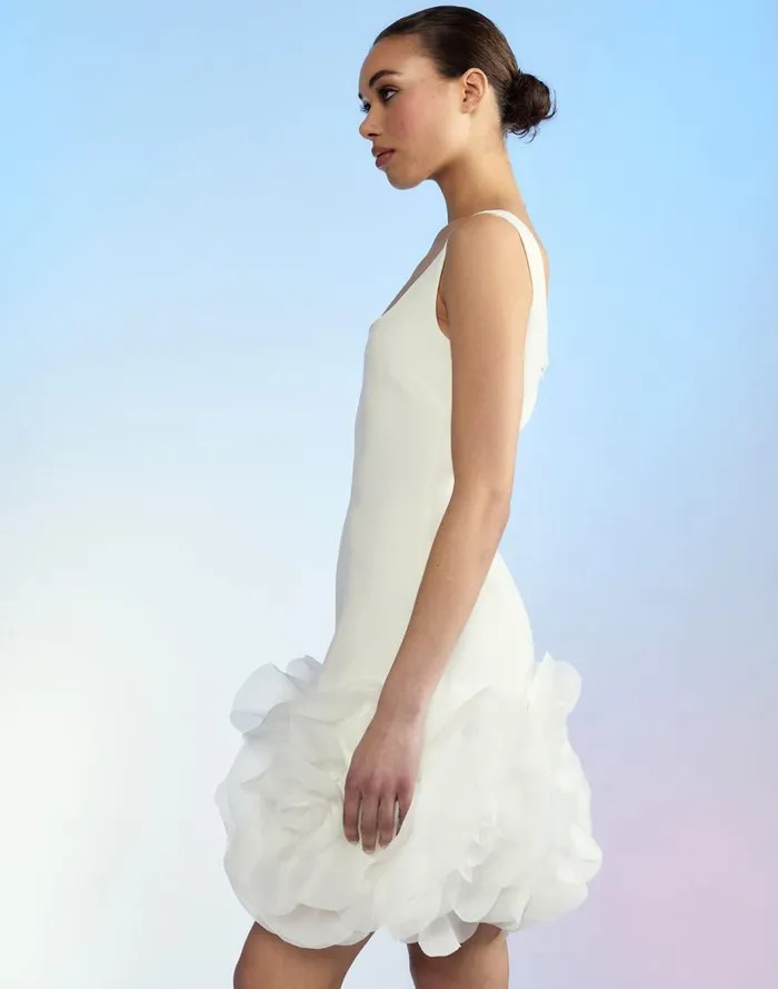 Dresses Women Cynthia Rowley Kourtney Organza Flower Hem Dress