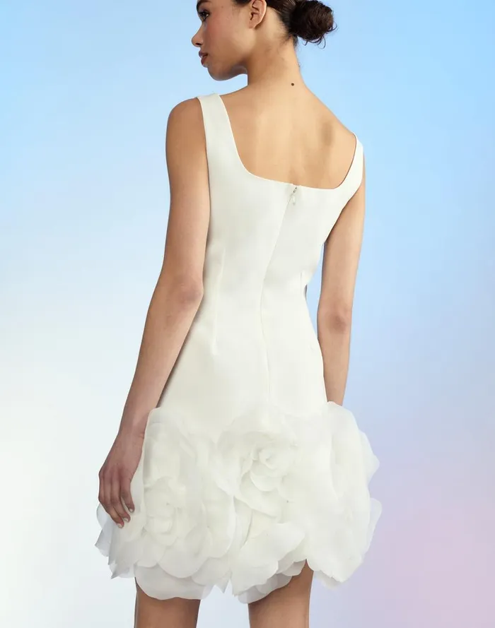 Dresses Women Cynthia Rowley Kourtney Organza Flower Hem Dress