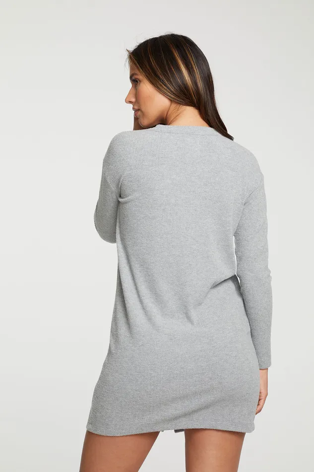 Dresses Womens rPET Love Rib Button Down Cardigan Dress Chaser Brand
