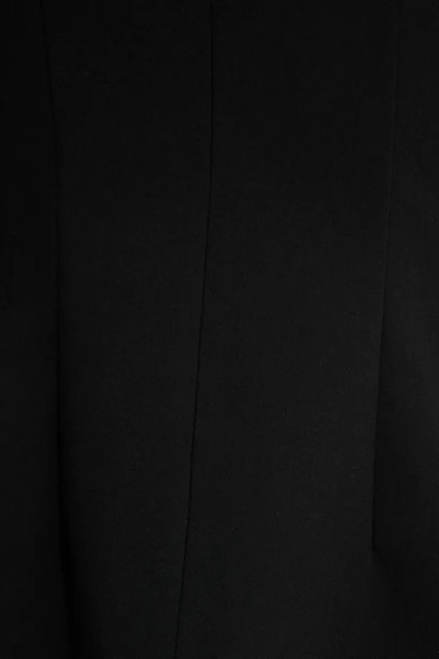 Dynamite Blazers and Vests Women Fitted VNeck Vest Black