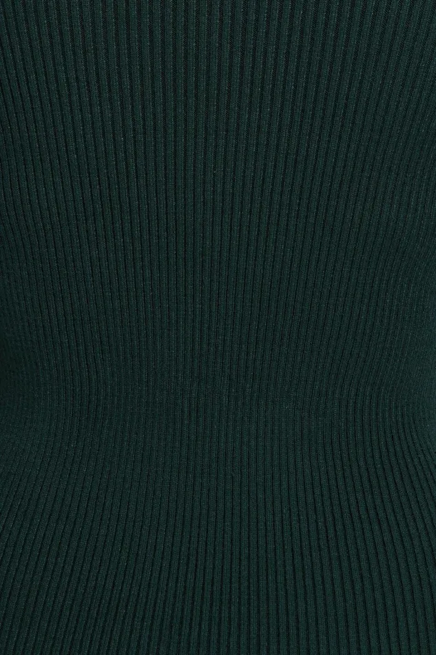 Dynamite Dresses and Jumpsuits Women Slit Midi Dress Green