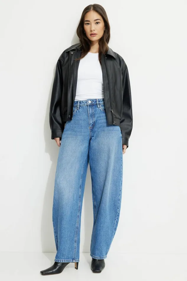 Dynamite Jeans and Denim Women June Horseshoe Jeans Blue