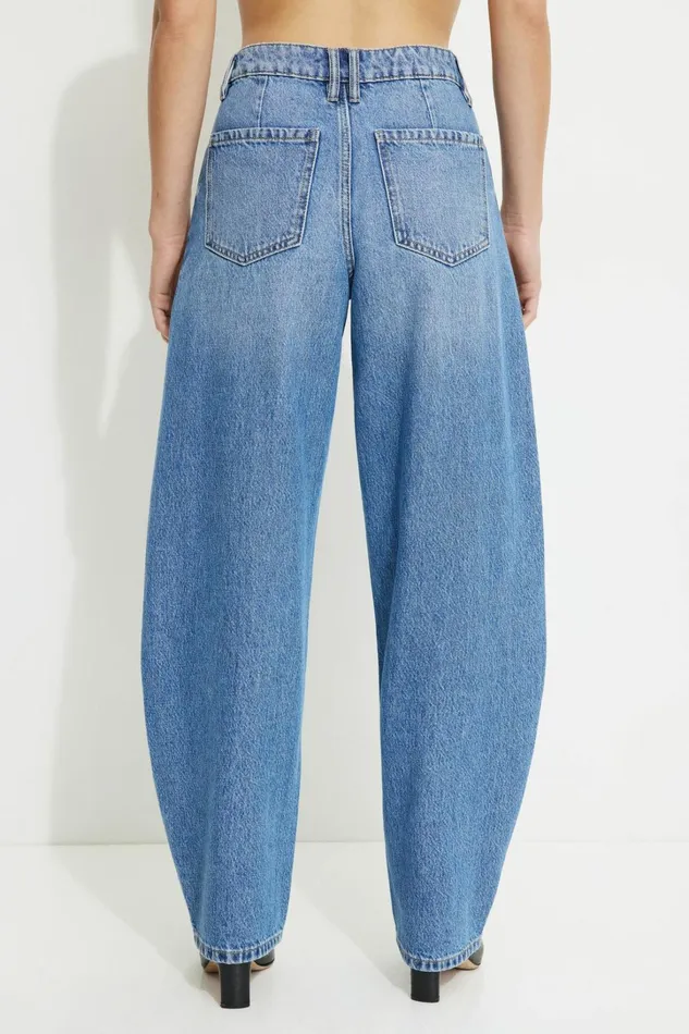 Dynamite Jeans and Denim Women June Horseshoe Jeans Blue