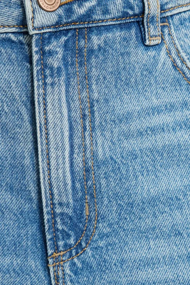 Dynamite Jeans and Denim Women Justina Straight Leg Jeans Blue