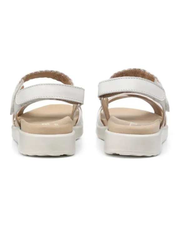 Elba Sandals Ivory Women Hotter Touch Fasten Sandals