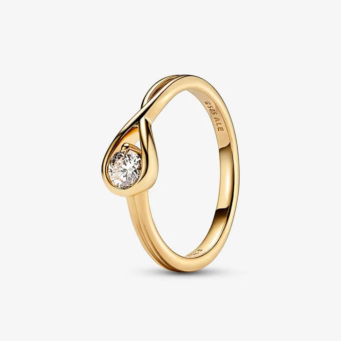 Engagement Rings Women Pandora Online Infinite 14k Gold Labgrown Diamond Ring Gold