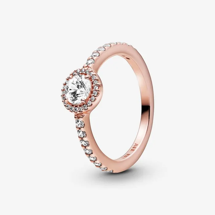 Eternity Rings Women Pandora Classic Sparkle Halo Ring