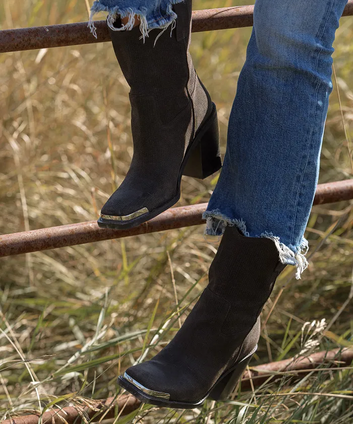 Falon Boots Espresso Distressed Leather Women Dolce Vita Boots and Booties