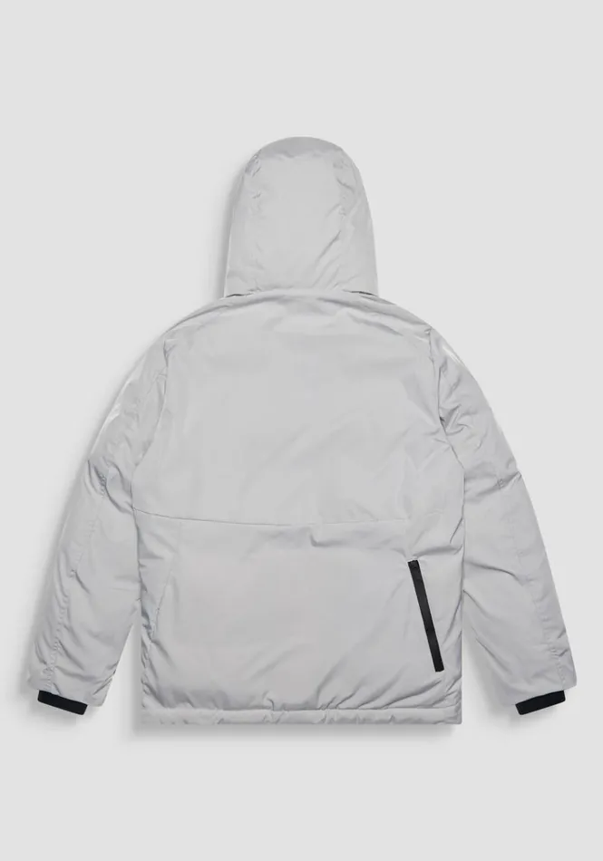 Field Jackets And Coats Men Antony Morato Regular Fit Jacket In Grey Sustainable Polyester With Synthetic Padding Moon Grey