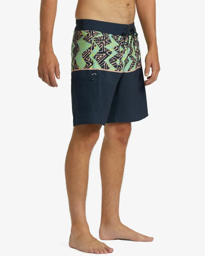 Fifty50 Airlite Performance 19034 Boardshorts Dark Blue Men Billabong Performance Boardshorts