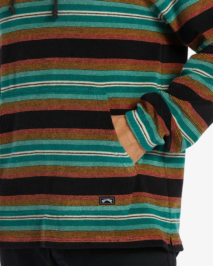 Flecker Diego Hoodie Black Men Billabong Hoodies and Fleece