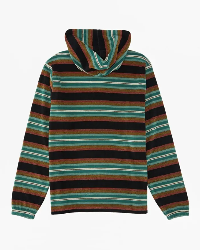 Flecker Diego Hoodie Black Men Billabong Hoodies and Fleece
