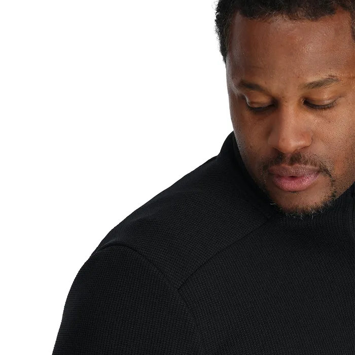 Fleece Mens Spyder Bandit Full Zip 8211 Black