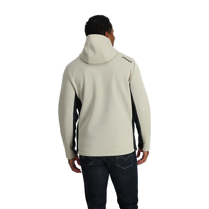 Fleece Mens Spyder Bandit Hooded 8211 Sandstorm