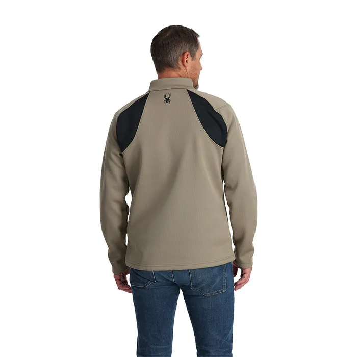 Fleece Mens Spyder Encore Half Zip 8211 Desert Taupe