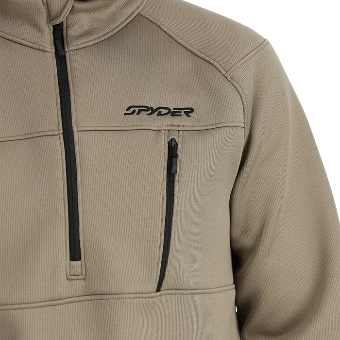 Fleece Mens Spyder Encore Half Zip 8211 Desert Taupe