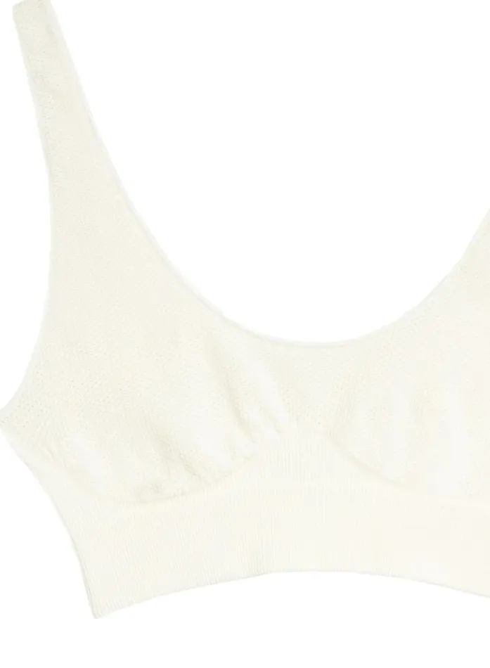 Fleur Du Mal Loungewear Women Le Body Seamless Bralette Ivory Fleur Du Mal Loungewear Women Le Body Seamless Bralette Ivory