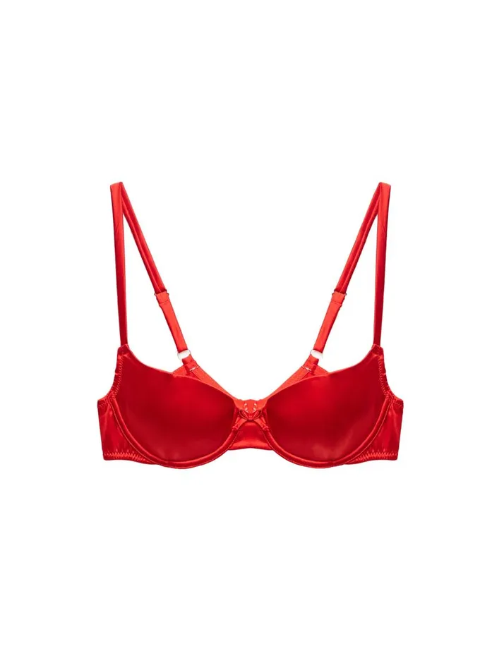 Fleur Du Mal Underwire Bras Women Seamless Luxe Balconette Bra Rouge Fleur Du Mal Underwire Bras Women Seamless Luxe Balconette Bra Rouge