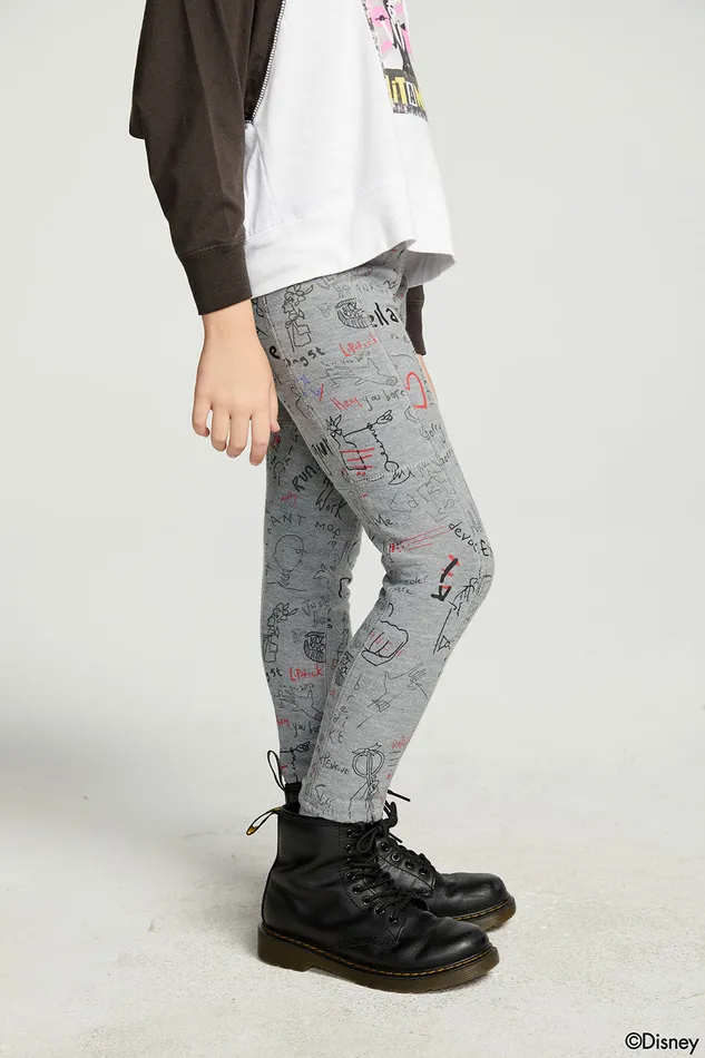 Girls Chaser Brand Disney Cruella De Vil Look Fabulous Bottoms
