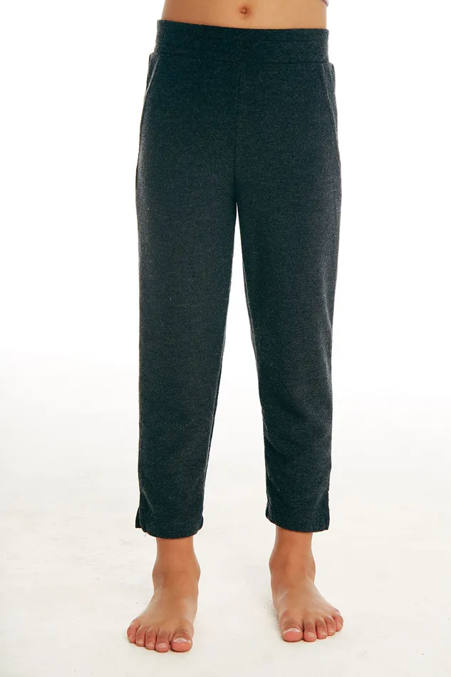 Girls Cozy Knit Faux Pocket Jogger Bottoms Chaser Brand