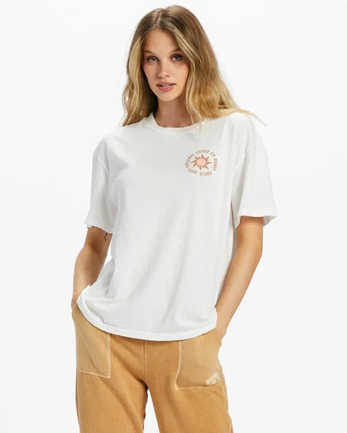 Golden State TShirt Salt Crystal Women Billabong Graphic Tees and Tanks