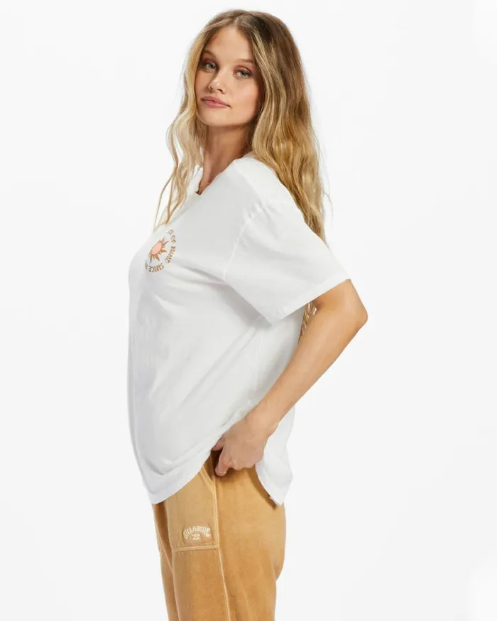 Golden State TShirt Salt Crystal Women Billabong Graphic Tees and Tanks