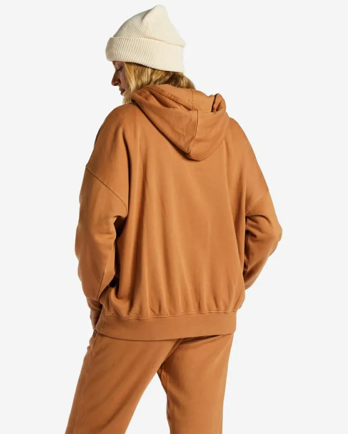 Halifax Hoodie Caramel Women Billabong Sweatshirts and Fleece