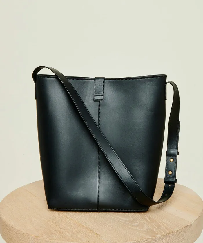 Handbags and Clutches Women Jenni Kayne Leather Bucket Bag Black