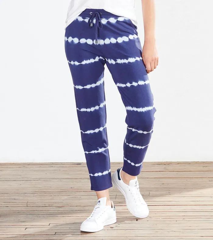 Hatley Adrien Joggers 8211 Navy Tie Dye Women Bottoms