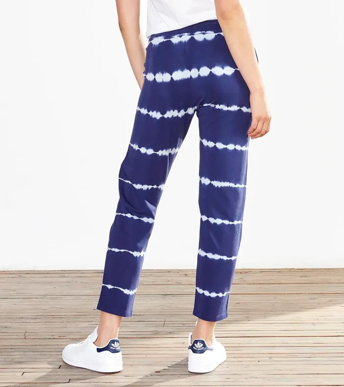 Hatley Adrien Joggers 8211 Navy Tie Dye Women Bottoms