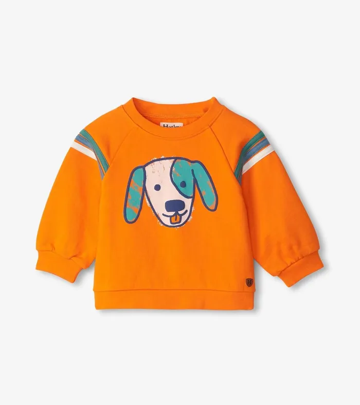 Hatley Baby and Toddler Boys Big Dog Pullover Sweatshirt Baby and Toddler Sweaters