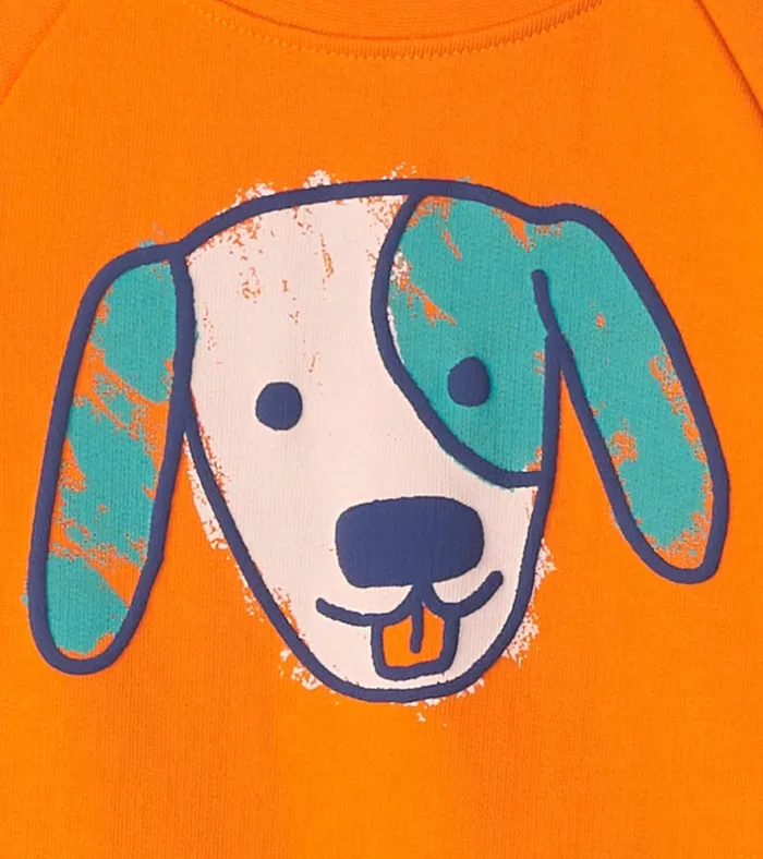 Hatley Baby and Toddler Boys Big Dog Pullover Sweatshirt Baby and Toddler Sweaters