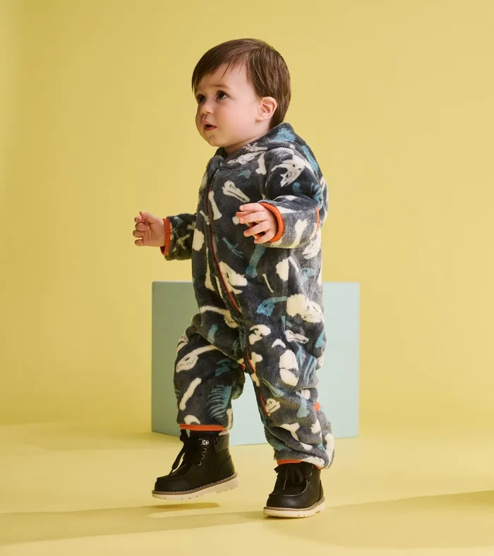 Hatley Baby Boys Dino Fossils Fleece Suit Baby and Toddler Sweaters