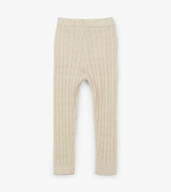 Hatley Baby Cream Cable Knit Tights Baby and Toddler Bottoms
