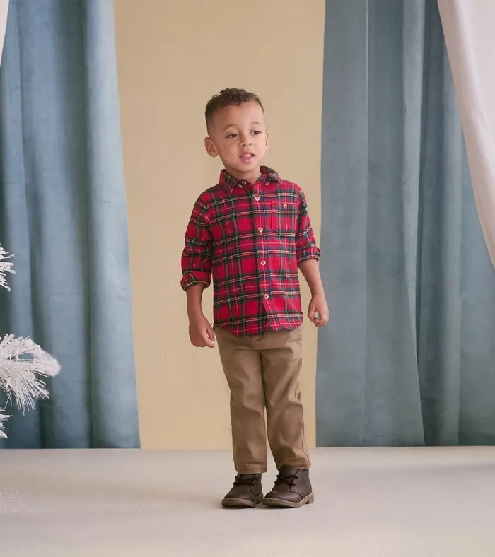 Hatley Baby Khaki Twill Pants Baby and Toddler Bottoms