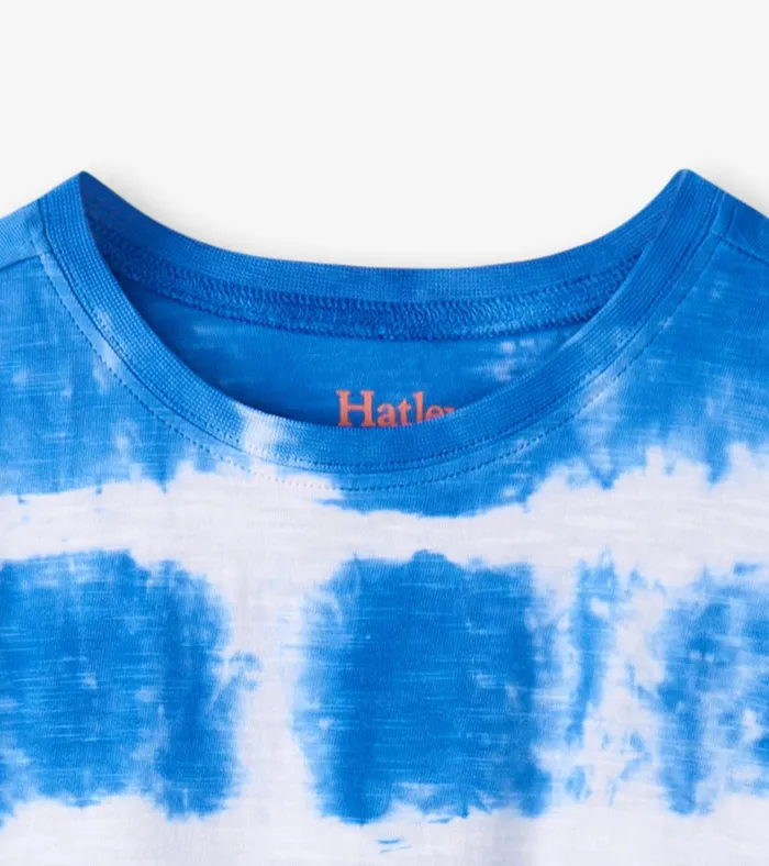 Hatley Boys Reptile Tie Dye Tee Boys Tops