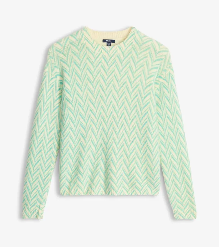 Hatley Ella Sweater 8211 Chevron Print Women Sweaters
