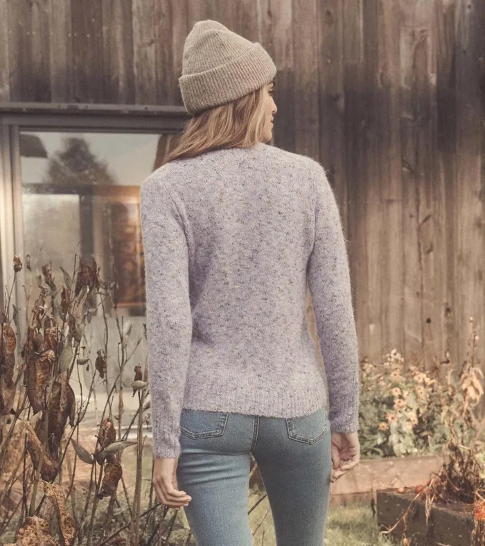 Hatley Everywhere Sweater 8211 Smokey Purple Women Sweaters