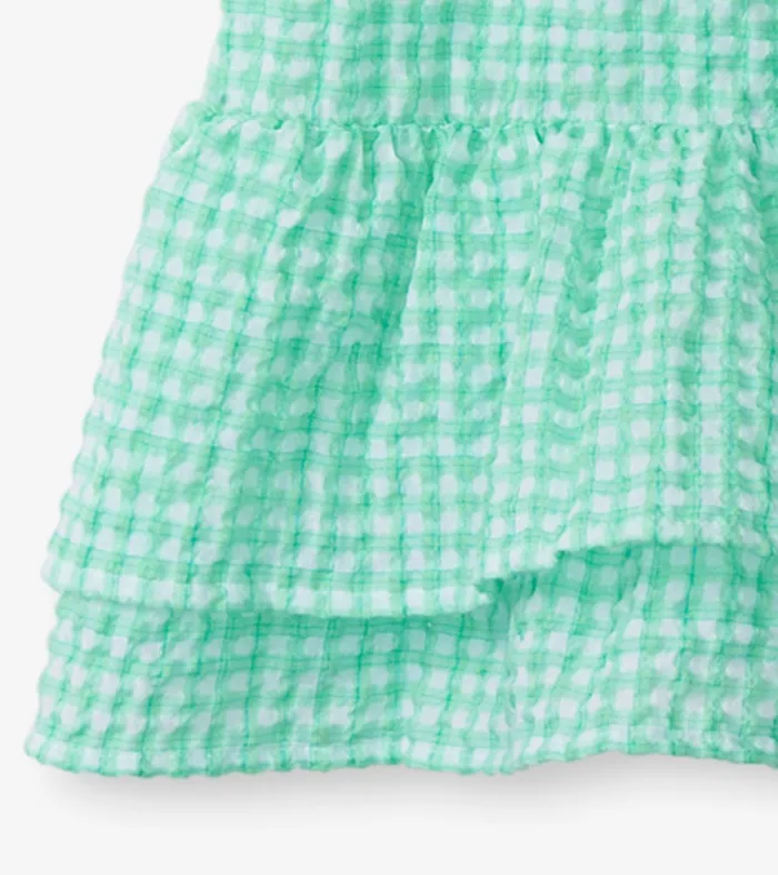Hatley Girls Gingham Seersucker Smocked Dress Girls Dresses