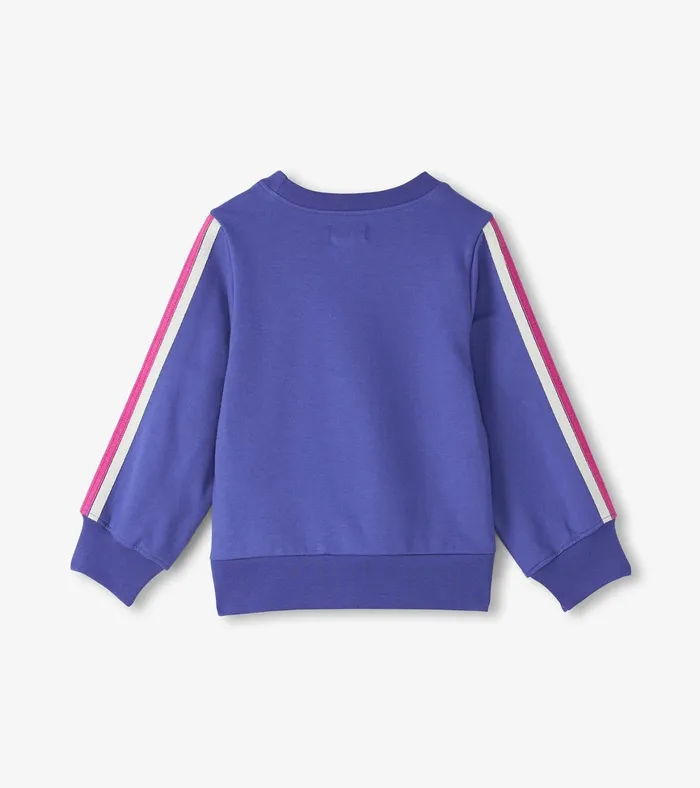 Hatley Girls Rainbow Crossover Sweater Girls Sweaters