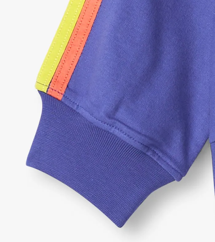 Hatley Girls Rainbow Crossover Sweater Girls Sweaters