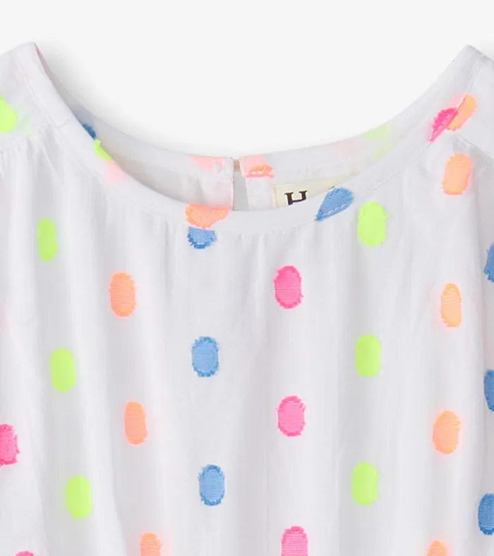Hatley Girls Summer Dots Woven Play Dress Girls Dresses