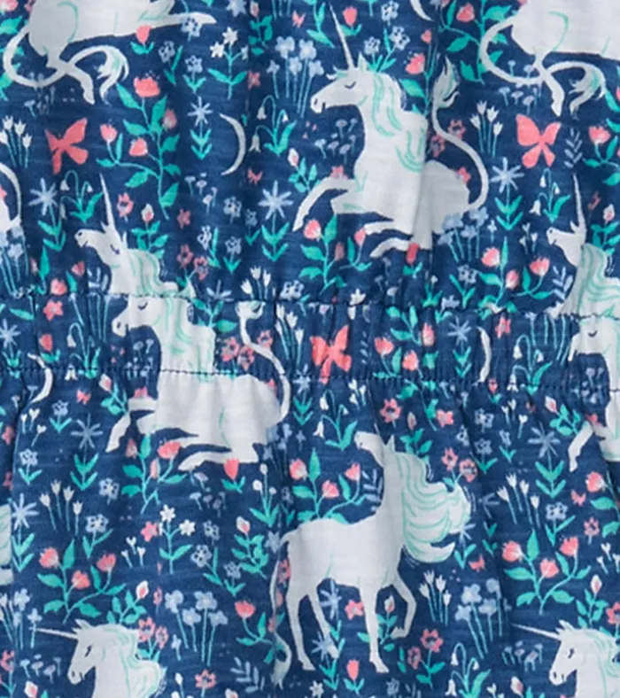 Hatley Girls Unicorn Garden Relaxed Dress Girls Dresses